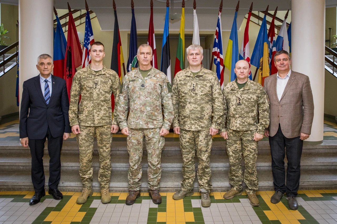 Ukrainian Delegation Visits BALTDEFCOL to Deepen Defence Education Ties ...